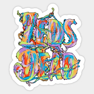 Zeds Dead Merch Zeds Dead DRIPPIN Sticker